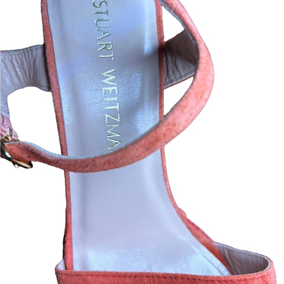 Bright & vibrant multicolored Stuart Weitzman Wedge Sandal Sz. 7 - Picture 5 of 6